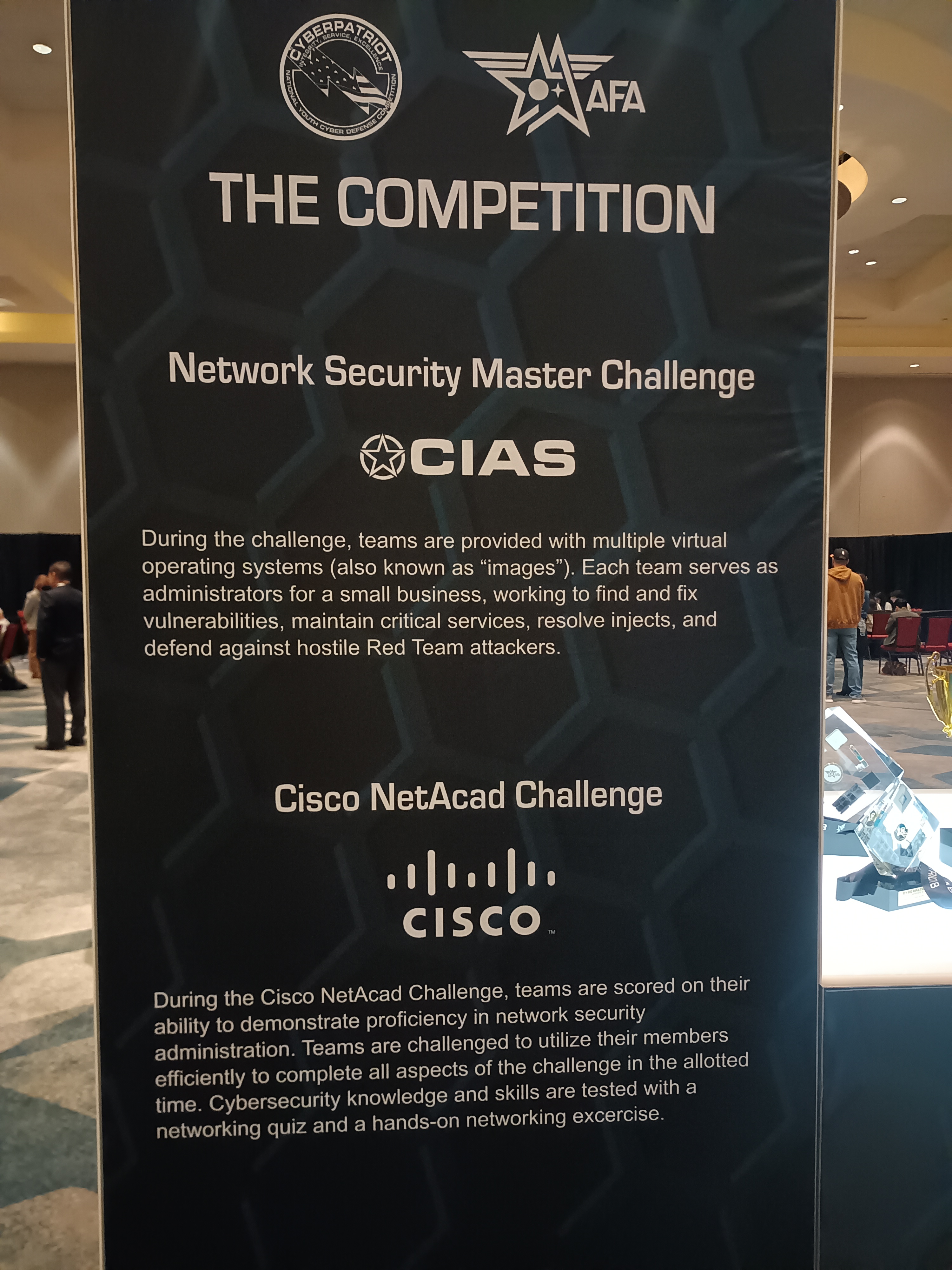 The Competition info display