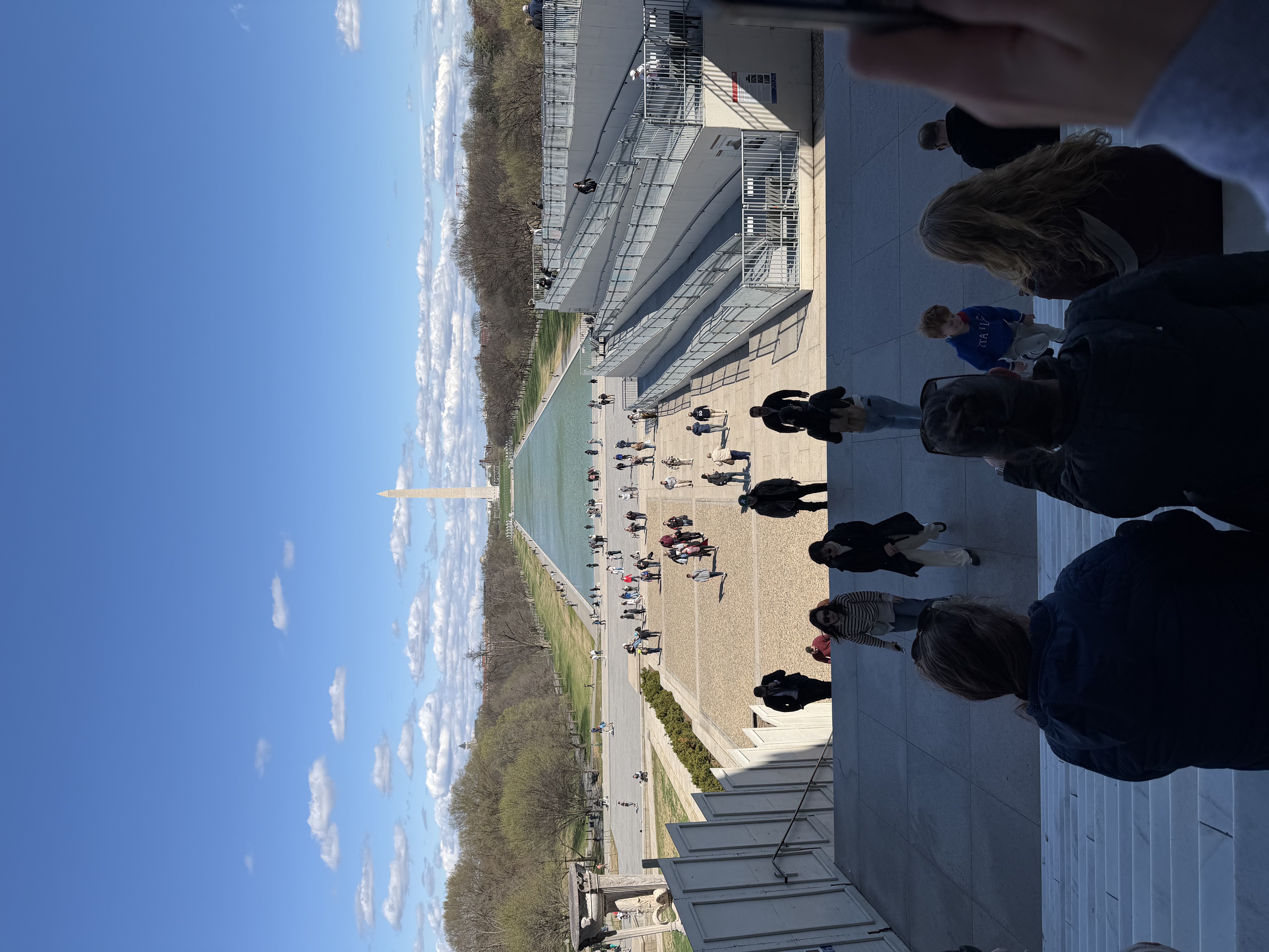 View from the Lincoln Memorial