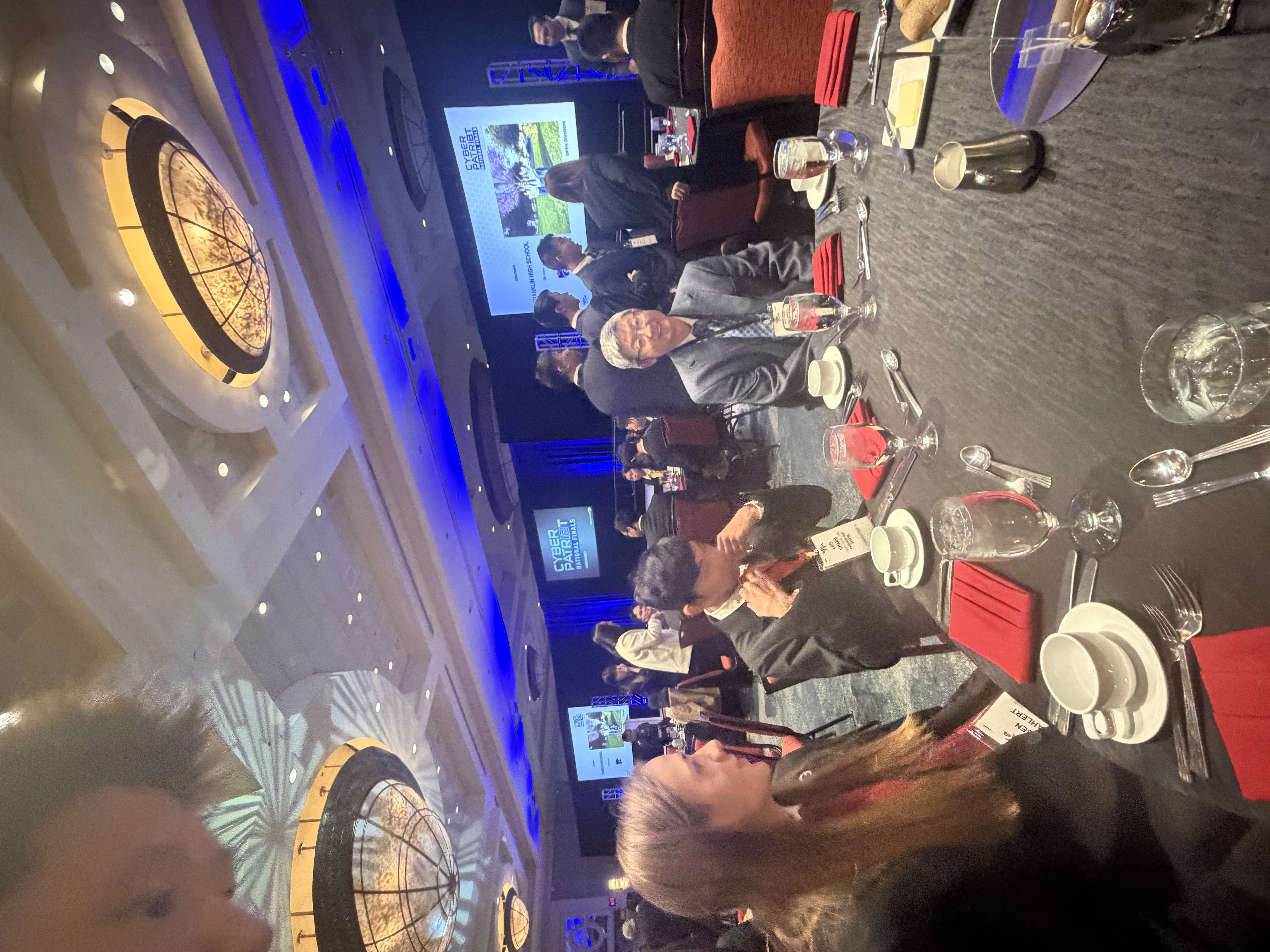 Awards banquet ceremony